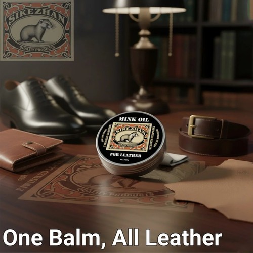 Mink oil leather - mink, conditioner