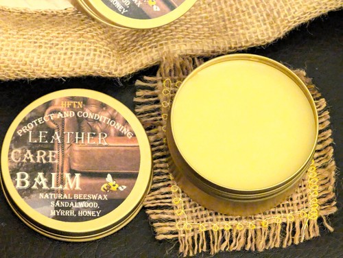 Beeswax leather conditioner - beeswax,