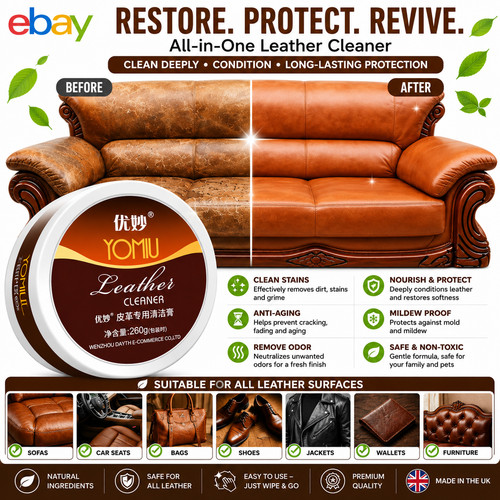 Leather conditioner cleaner - leather,