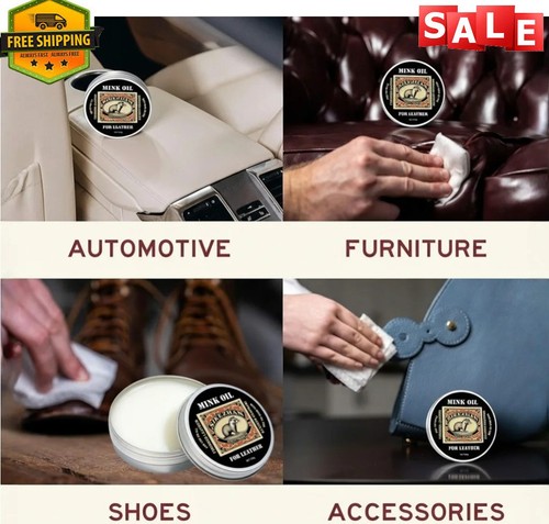 Mink oil leather - oil,