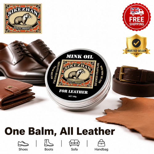 Mink oil leather - leather, conditioner