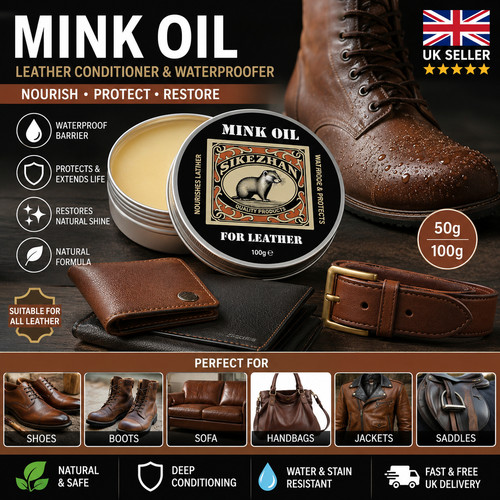 Mink oil leather conditioner - leather,