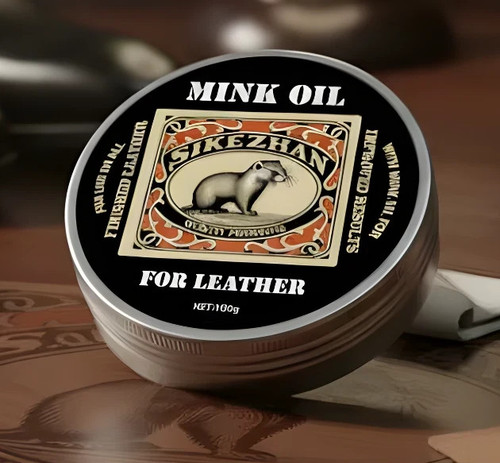 Mink oil leather - mink, conditioner