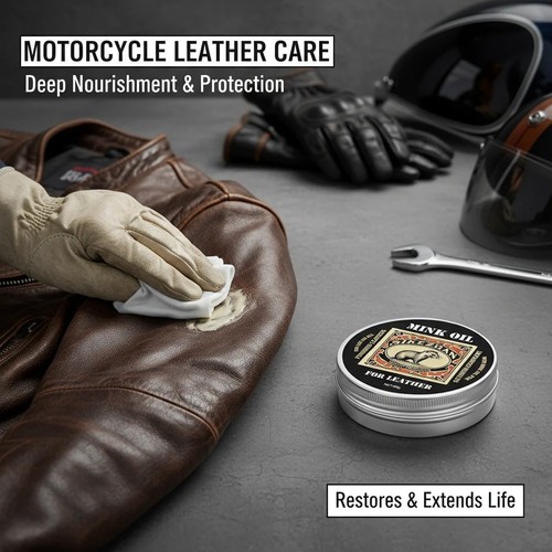 Mink oil leather conditioner - oil,
