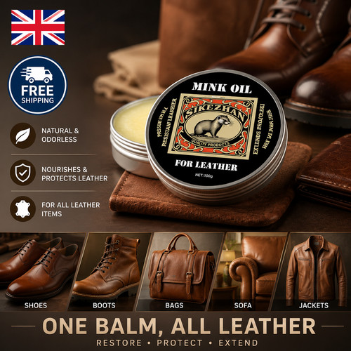 Mink oil leather - leather, conditioner