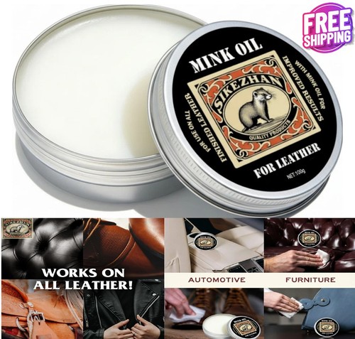 Mink oil leather conditioner - oil,