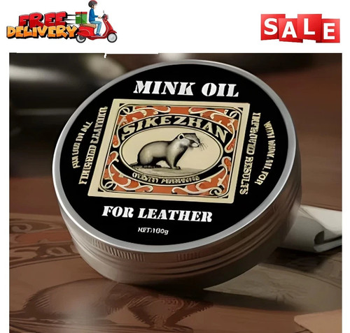 Mink oil leather conditioner - oil,